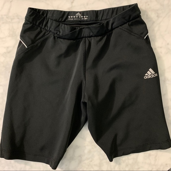 Adidas black biker shorts - Picture 1 of 3